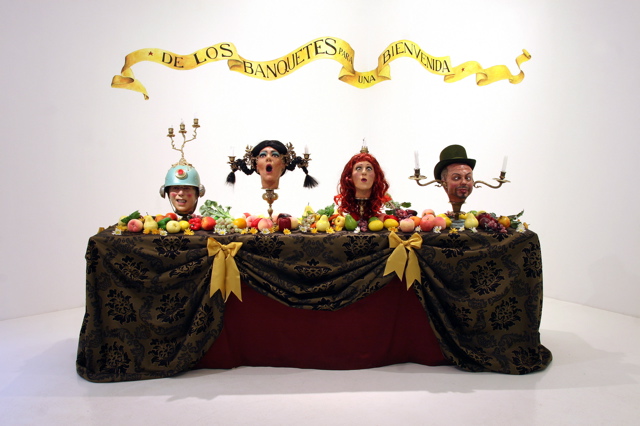 De los banquetes para una bienvenida. 2009